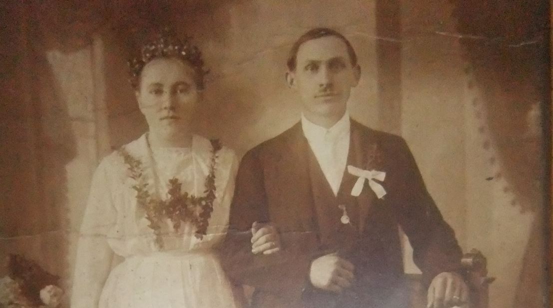 Svadba Martina Janika a Marie Dulovičovej - Ondruško 1. 2. 1926